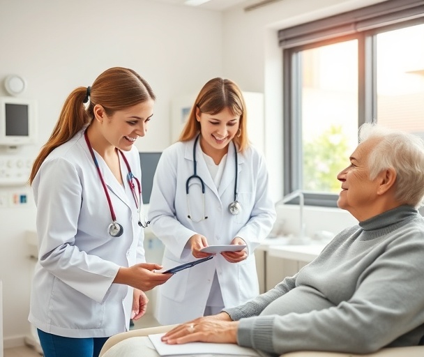 Healthcare team providing compassionate care